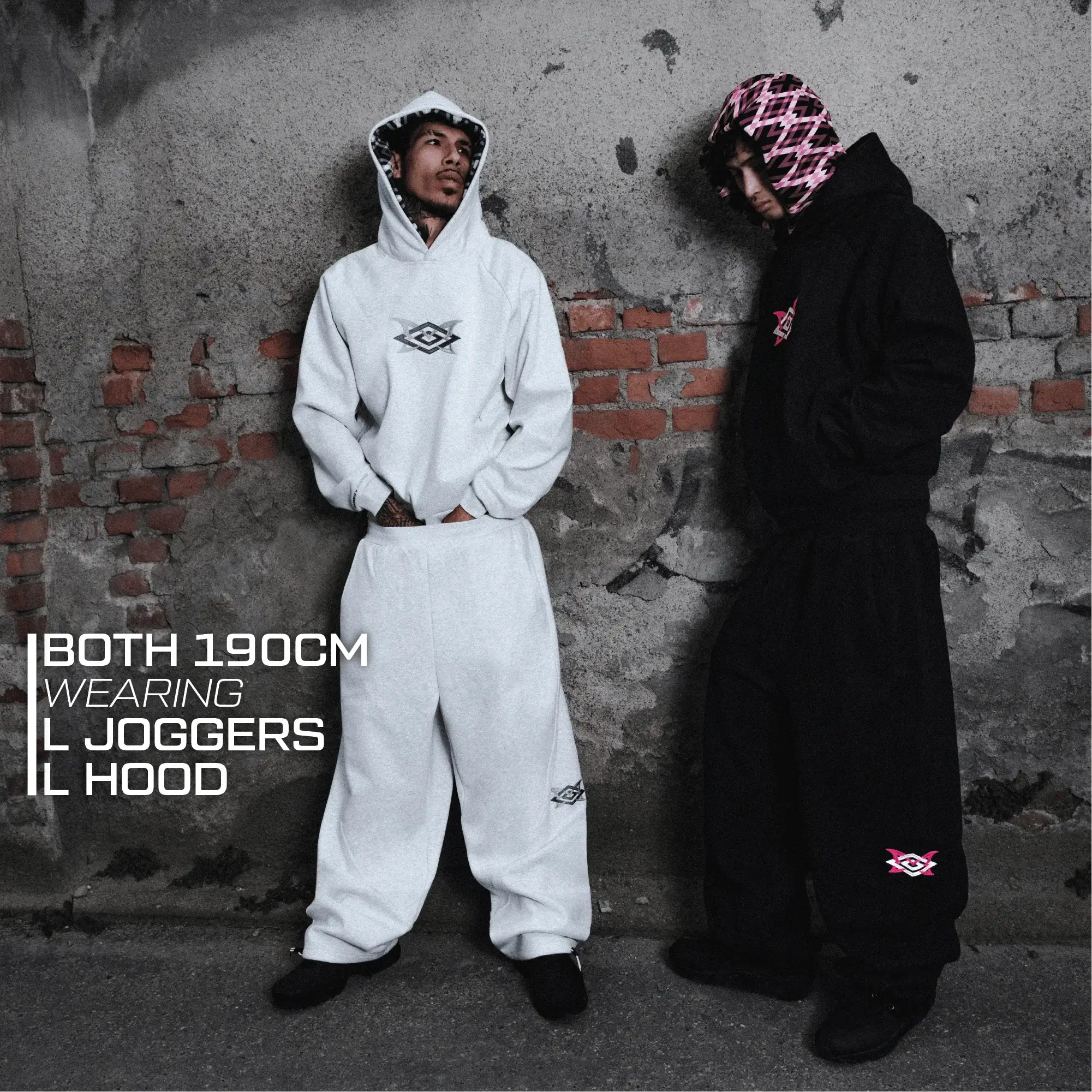 MERTRA x Umbro Warm Up Hood (Black/Pink)