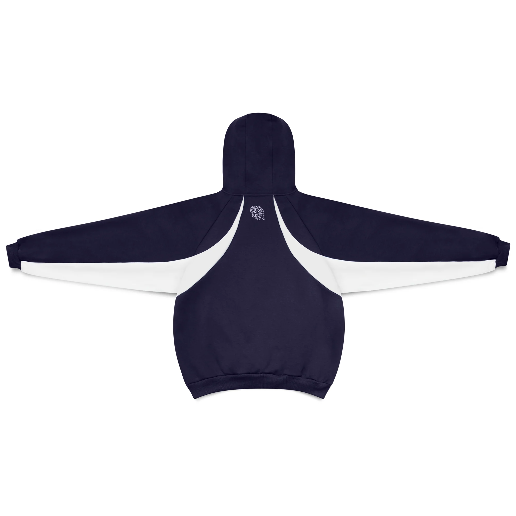 Mertra Bigstep Hood (Navy/White) Back View