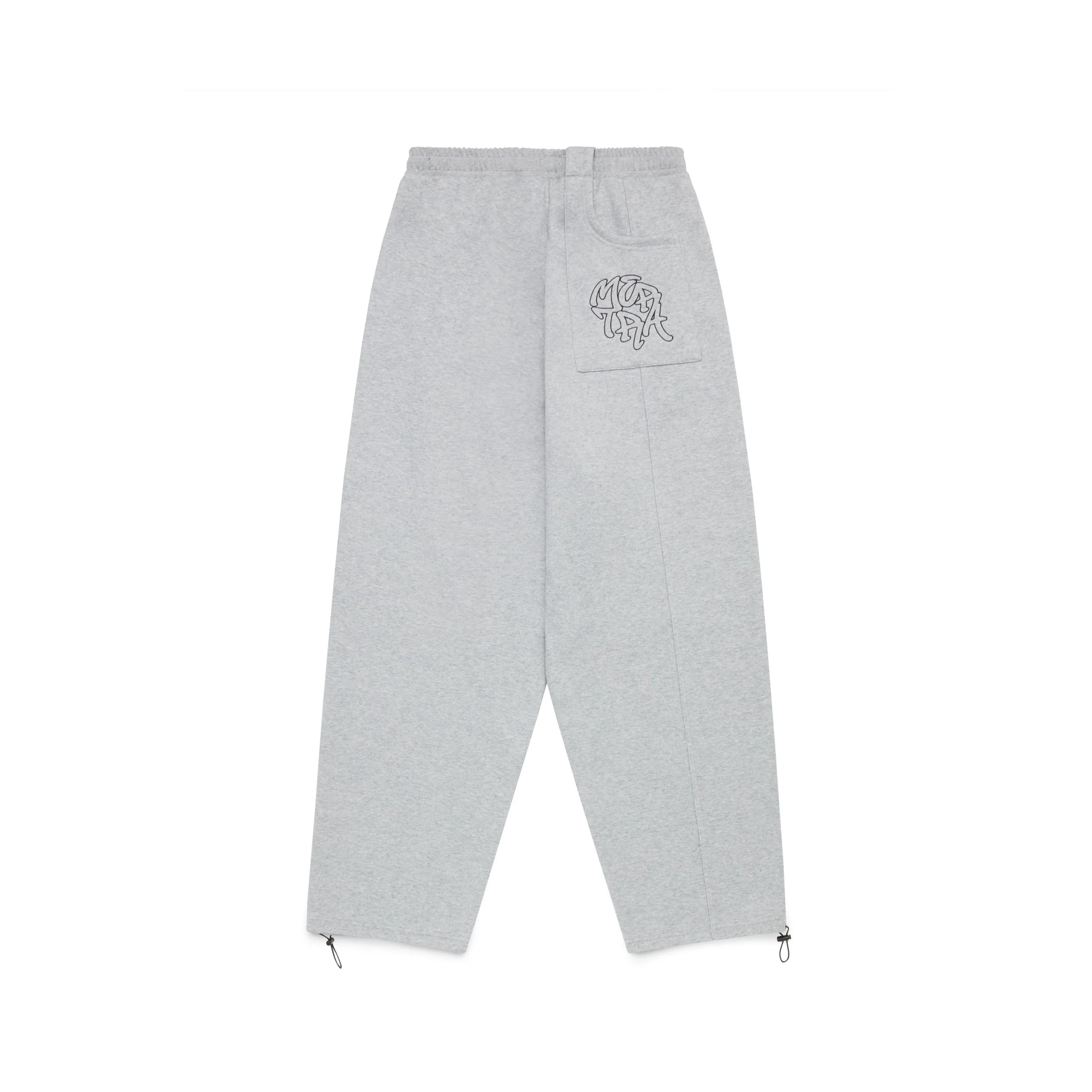 Mertra Bigstep Joggers (Grey/Black) Back View