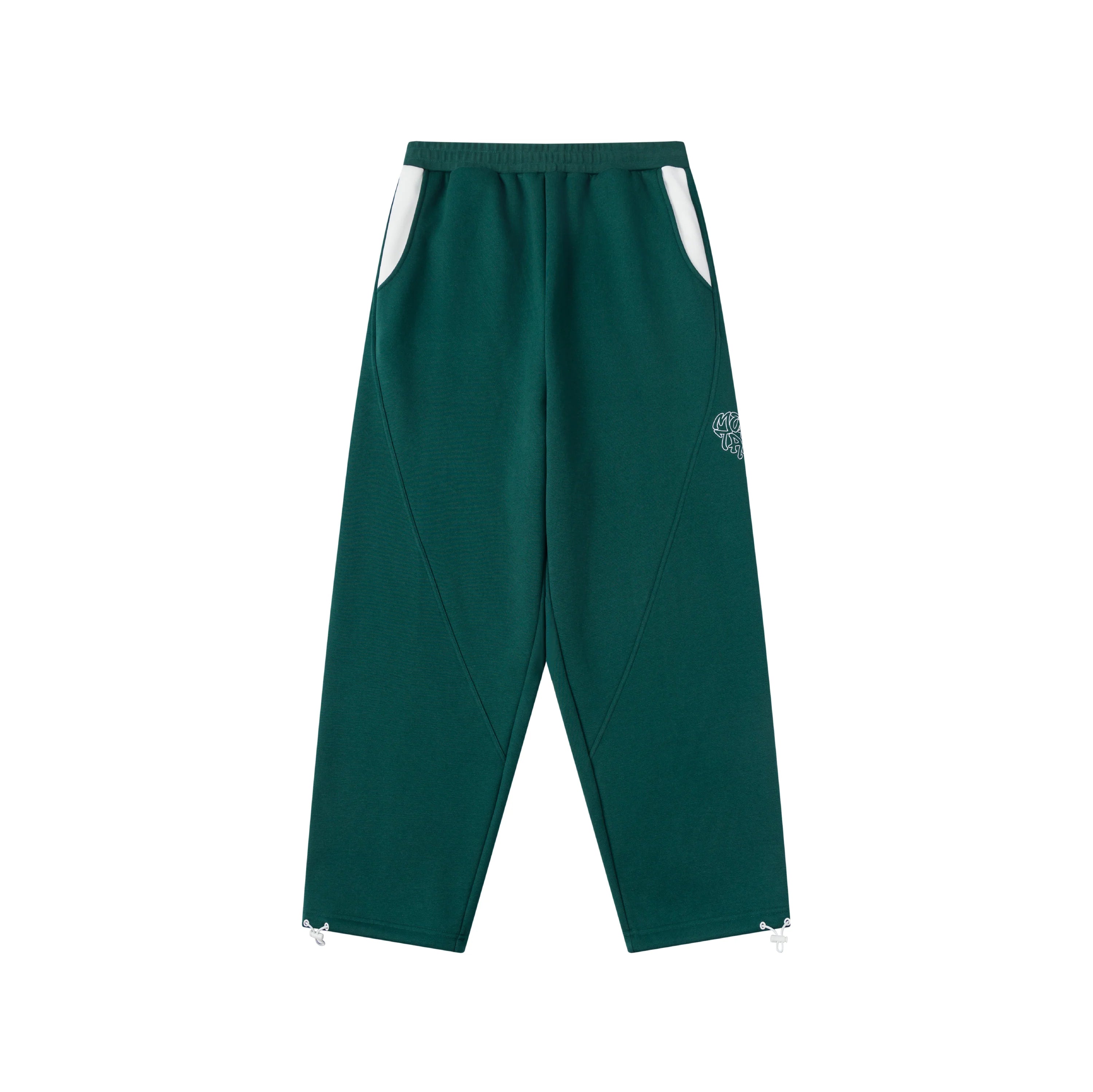 Mertra Bigstep Joggers Green White Front View