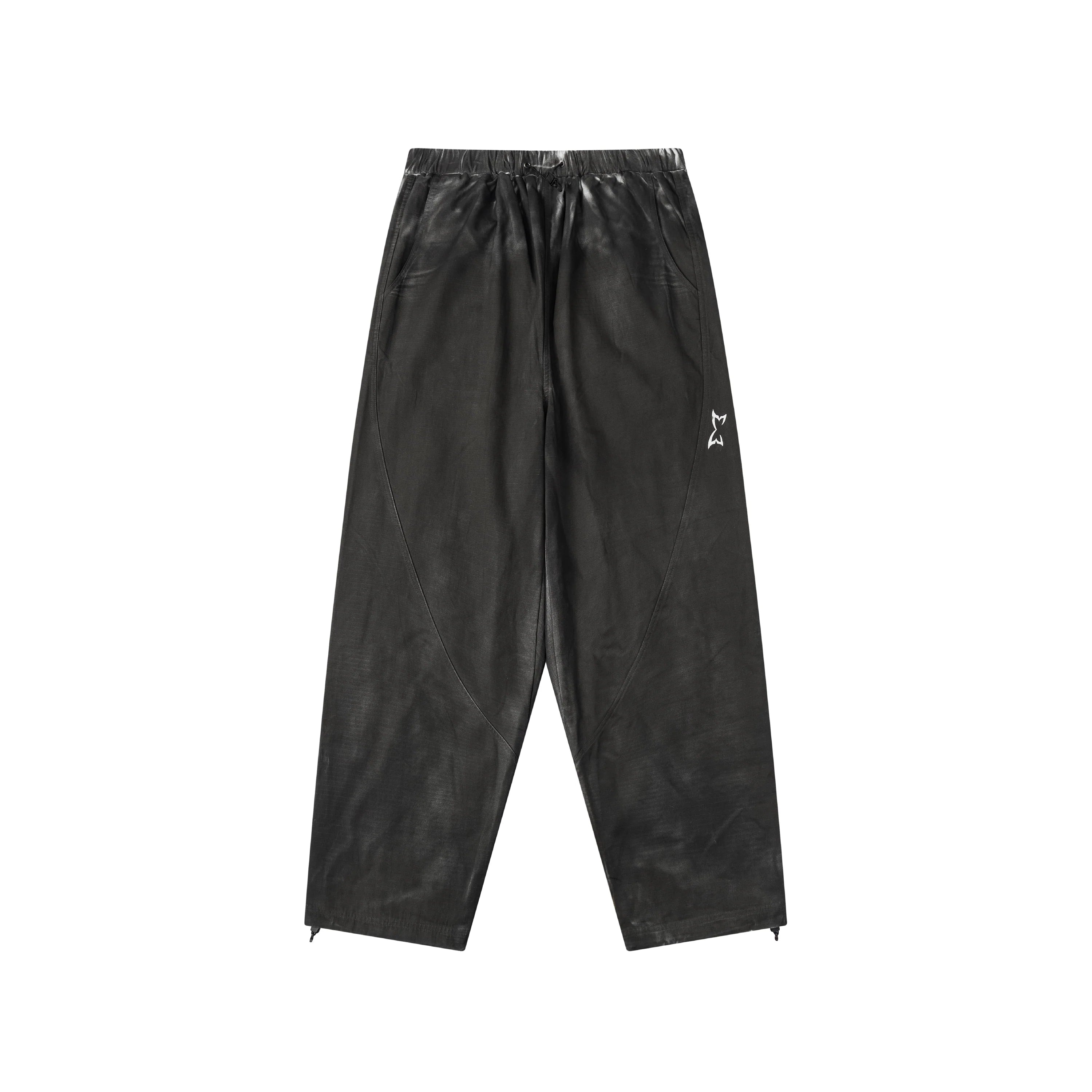 Mertra Hand Spray Bottoms Black Front View