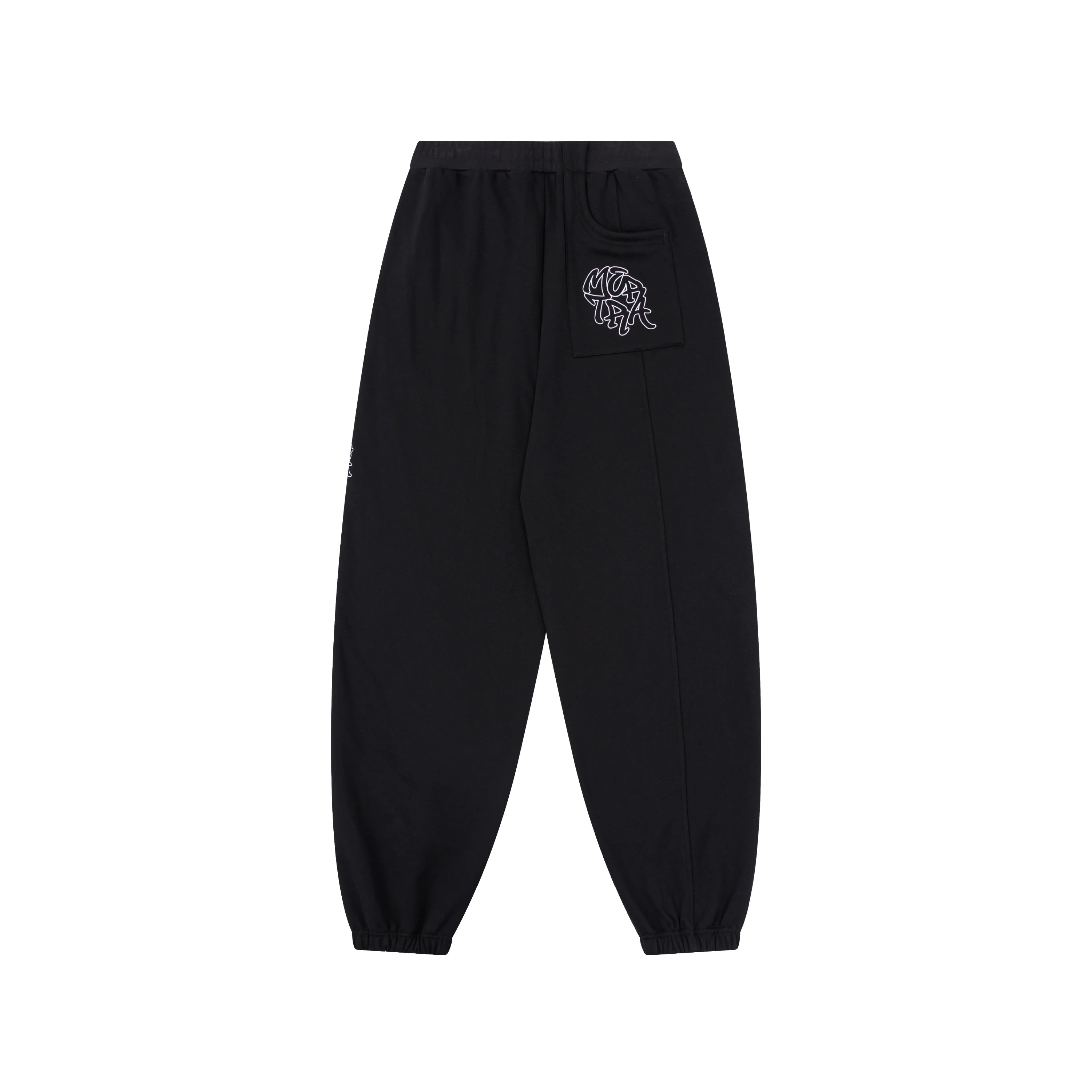 Mertra Pulse Joggers (Black) Back View