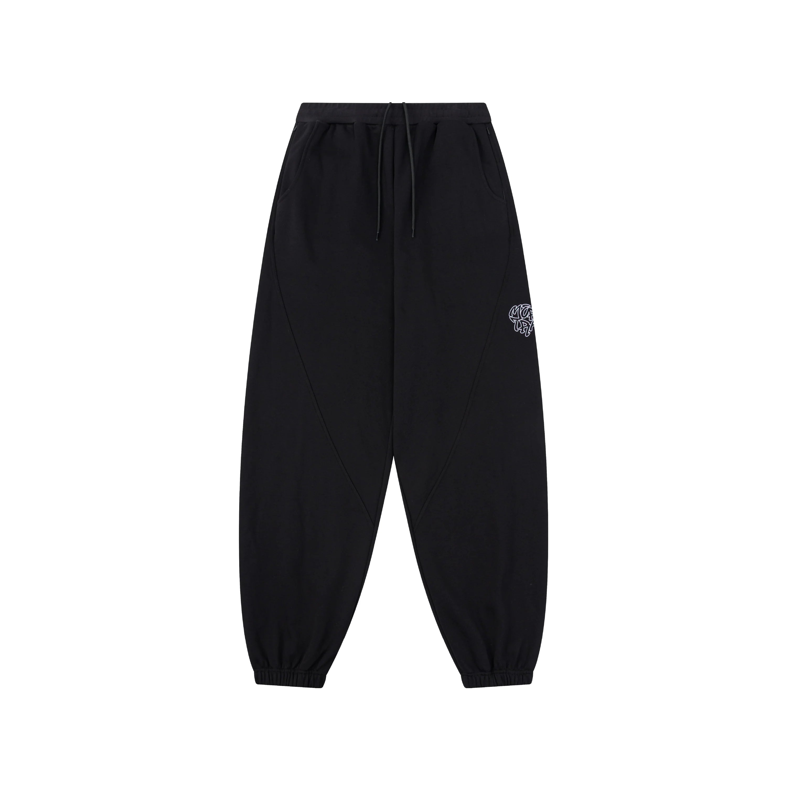 Mertra Pulse Joggers (Black) Front View